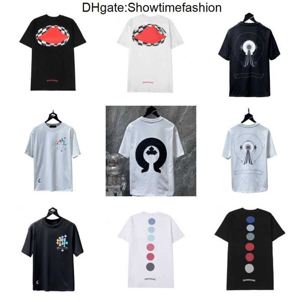 luxury classic men's t shirt ch brand heart tees men women sanskrit letter chromes short sleeve horseshoe couple t-shirts designer cmg, White;black
luxury classic men's t shirt ch brand heart tees men women sanskrit letter chromes short sleeve horseshoe couple t-shirts designer cmg, White;black