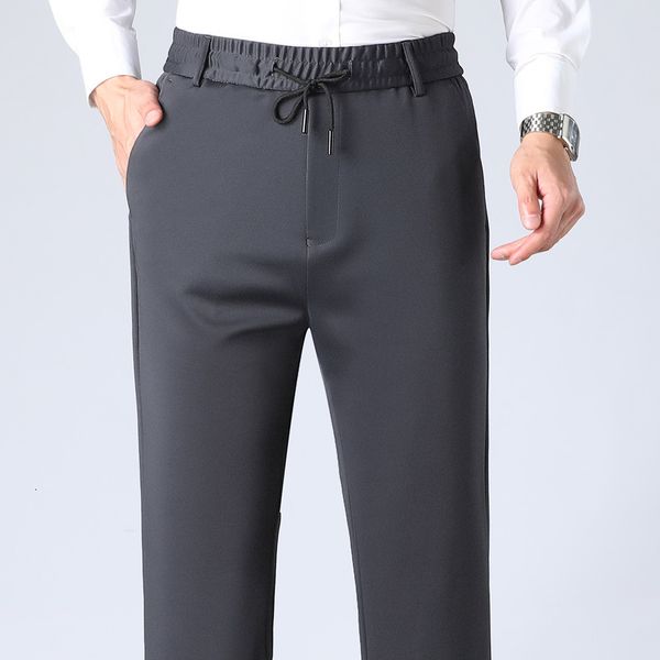 men's pants four seasons jogging drawstring elastic waist training fitness sport casual high middle age trousers 230324, Black
men's pants four seasons jogging drawstring elastic waist training fitness sport casual high middle age trousers 230324, Black