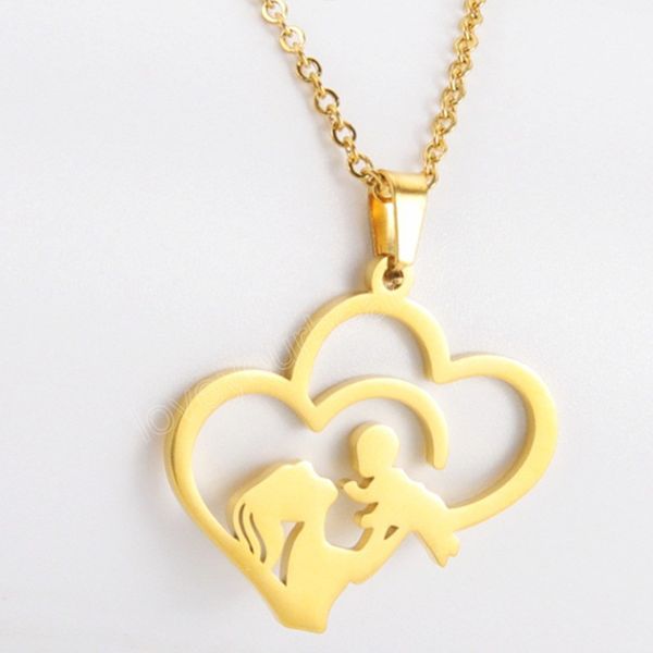 stainless steel necklaces mother holding baby pendants link chain choker necklace for women jewelry friends mom mother day gifts, Silver
stainless steel necklaces mother holding baby pendants link chain choker necklace for women jewelry friends mom mother day gifts, Silver