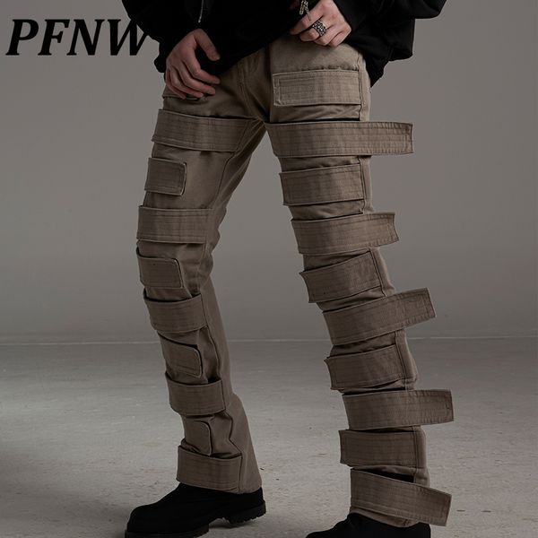 men's pants pfnw spring autumn men's multi strap adjustable cargo pants vintage cotton canvas streetwear straight flare trousers 1, Black
men's pants pfnw spring autumn men's multi strap adjustable cargo pants vintage cotton canvas streetwear straight flare trousers 1, Black