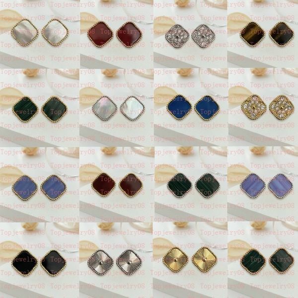 designers vintage 4/four leaf clover charm stud earrings back mother-of-pearl silver 18k gold plated agate for women&girls valentine's, Golden;silver
designers vintage 4/four leaf clover charm stud earrings back mother-of-pearl silver 18k gold plated agate for women&girls valentine's, Golden;silver