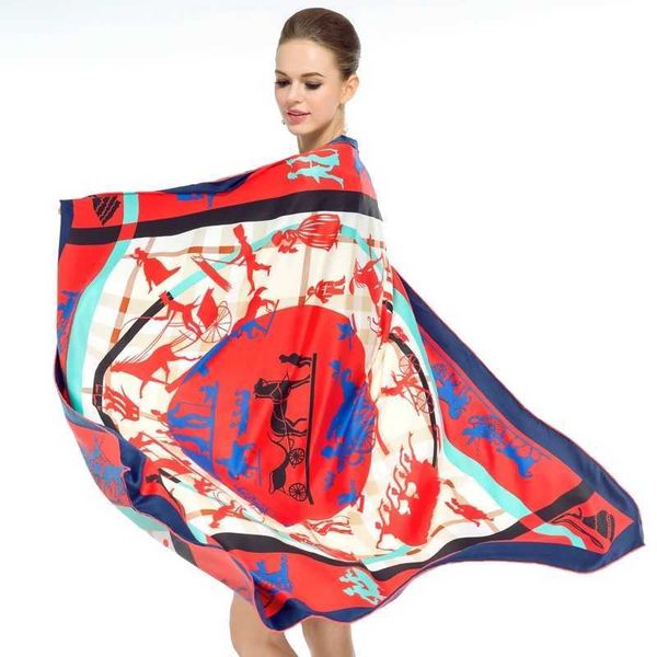 sarongs twill silk women scarf 130*130cm euro plaid gezi carriage printed print square scarves gift fashion large shawl p230323, Blue;gray
sarongs twill silk women scarf 130*130cm euro plaid gezi carriage printed print square scarves gift fashion large shawl p230323, Blue;gray