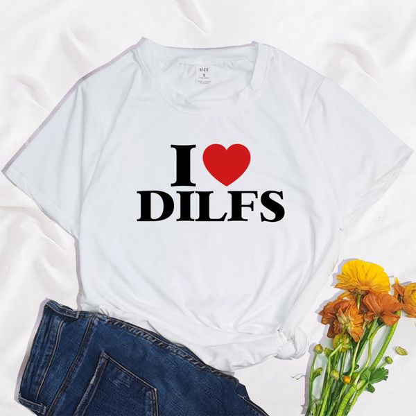 womens tshirt i love dilfs letter fashion print goth t shirt summer women harajuku tshirt base oneck white tee short woman tshirts 230322
womens tshirt i love dilfs letter fashion print goth t shirt summer women harajuku tshirt base oneck white tee short woman tshirts 230322