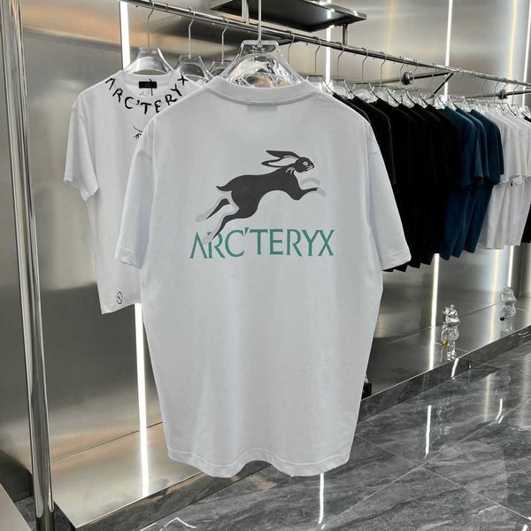 arc t shirt for men arcterxy tees 23ss fashion brand rabbit short sleeve mesh red summer couple loose fit men's and women's versat, White;black
arc t shirt for men arcterxy tees 23ss fashion brand rabbit short sleeve mesh red summer couple loose fit men's and women's versat, White;black