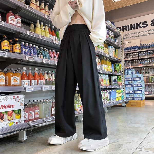 men's pants streetwear harajuku black wide leg straight casual spring autumn korean fahions harem men trousers 230323
men's pants streetwear harajuku black wide leg straight casual spring autumn korean fahions harem men trousers 230323