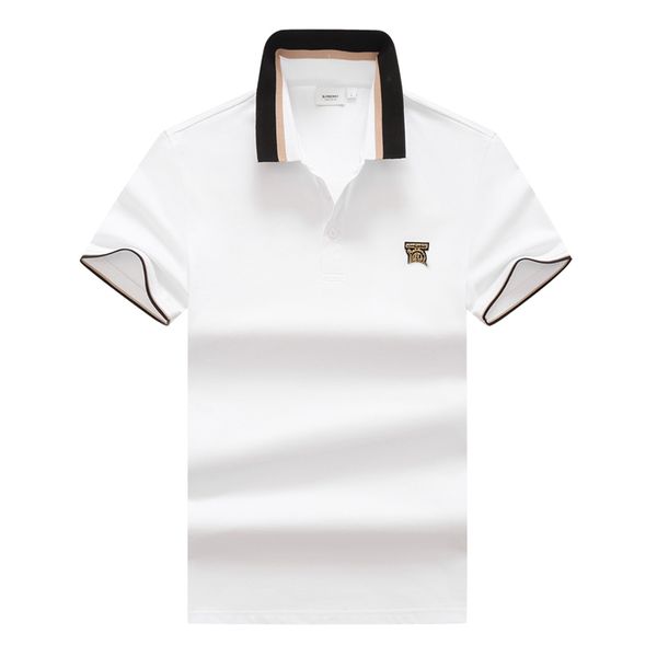 mens polos luxury designer burrerys mens t shirt striped polo collar and striped short sleeve classic solid tb letter embroidery high street, White;black
mens polos luxury designer burrerys mens t shirt striped polo collar and striped short sleeve classic solid tb letter embroidery high street, White;black