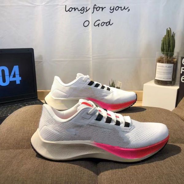 white sneakers outdoor sports lace-up running shoes couple round head shoes height-raise breathable shoes, Black
white sneakers outdoor sports lace-up running shoes couple round head shoes height-raise breathable shoes, Black