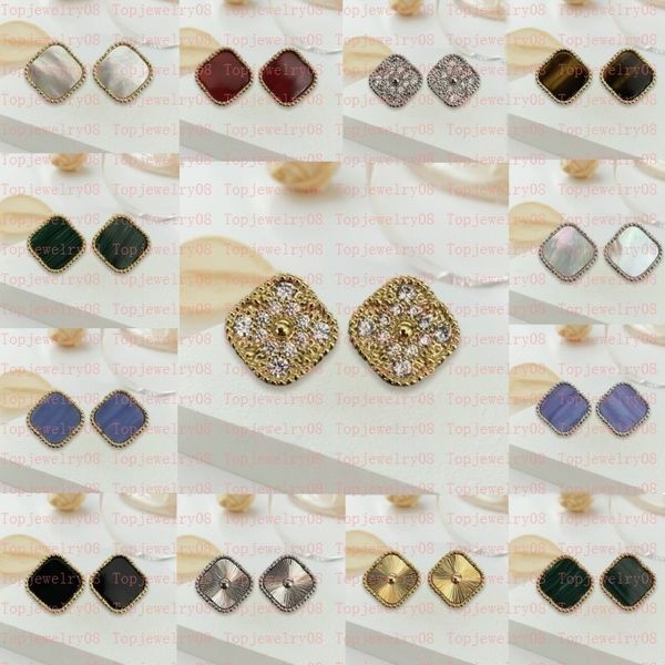 designers vintage 4/four leaf clover charm stud earrings back mother-of-pearl silver fashion 18k gold plated agate for women girls valentine, Golden;silver
designers vintage 4/four leaf clover charm stud earrings back mother-of-pearl silver fashion 18k gold plated agate for women girls valentine, Golden;silver