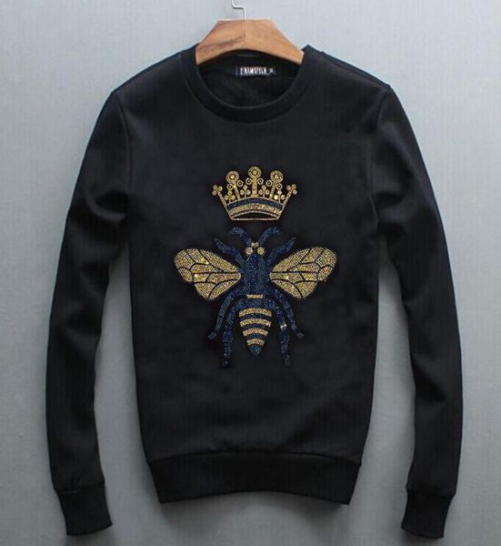 fashion designer brand clothing men039s pullovers luxury men hoodie fall winter rhinestones sweatshirts5507107, Black
fashion designer brand clothing men039s pullovers luxury men hoodie fall winter rhinestones sweatshirts5507107, Black