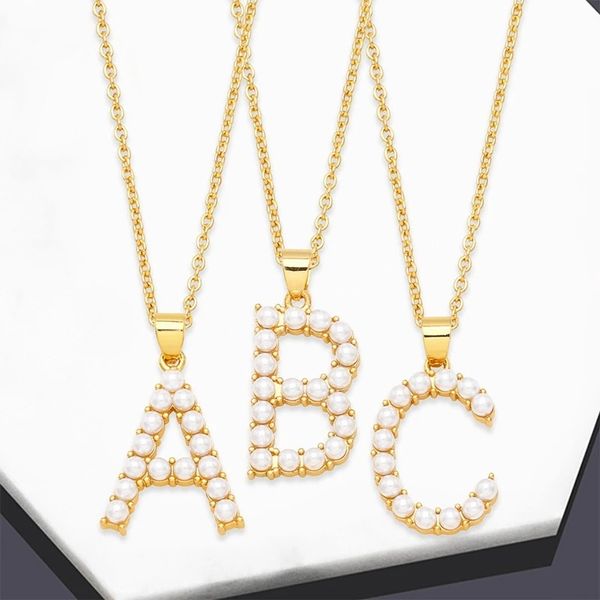 fashion a-z letter necklace women ladies elegant imitation pearl english letters pendant necklace party jewelry gifts, Golden;silver
fashion a-z letter necklace women ladies elegant imitation pearl english letters pendant necklace party jewelry gifts, Golden;silver