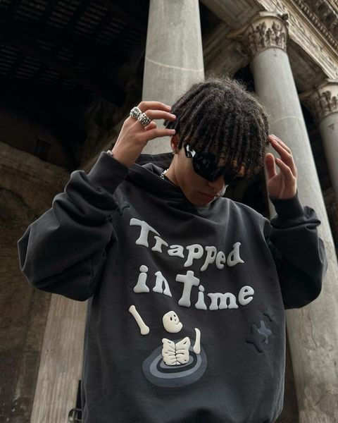 men's hoodies broken planet letter print hoodie harajuku retro high street loose pullover oversized sweatshirt 3d foaming y2kxg20, Black
men's hoodies broken planet letter print hoodie harajuku retro high street loose pullover oversized sweatshirt 3d foaming y2kxg20, Black