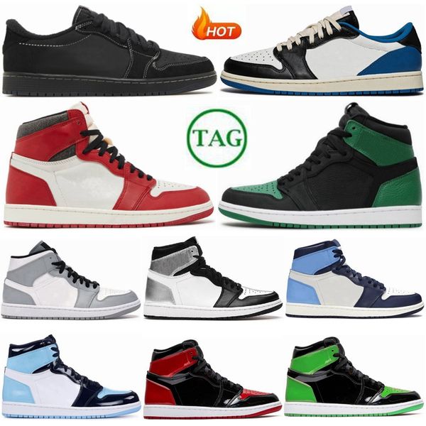 1 jumpman 1s mens basketball shoes sneakers lost and found starfish taxi stage haze bred patent panda chicago smoke grey womens trainers spo
1 jumpman 1s mens basketball shoes sneakers lost and found starfish taxi stage haze bred patent panda chicago smoke grey womens trainers spo