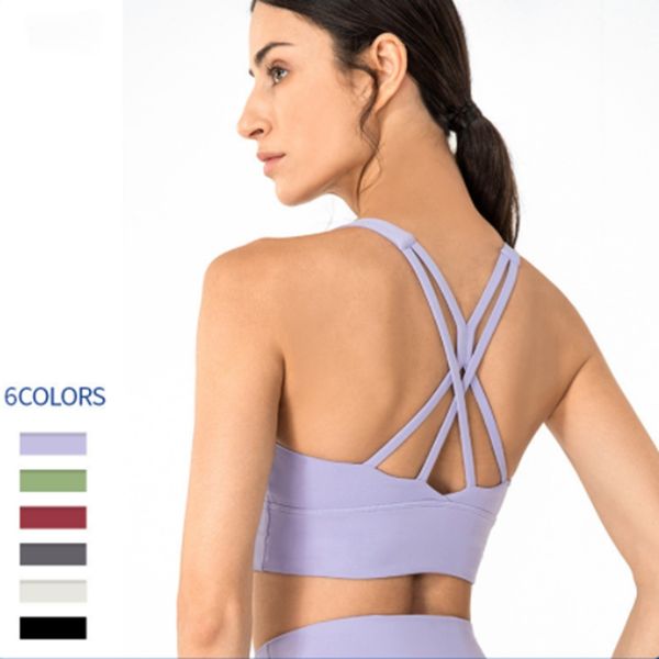 solid color women's yoga bra slim fit sports bra fitness tank underwear belt removable chest cushion breathable soft sweatwicking women
solid color women's yoga bra slim fit sports bra fitness tank underwear belt removable chest cushion breathable soft sweatwicking women