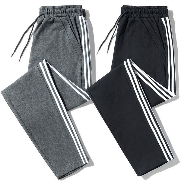 men's pants xl5xl oversized for men women casual elastic waist black gray streetwear joggers white striped pantalones hombre male 23032
men's pants xl5xl oversized for men women casual elastic waist black gray streetwear joggers white striped pantalones hombre male 23032