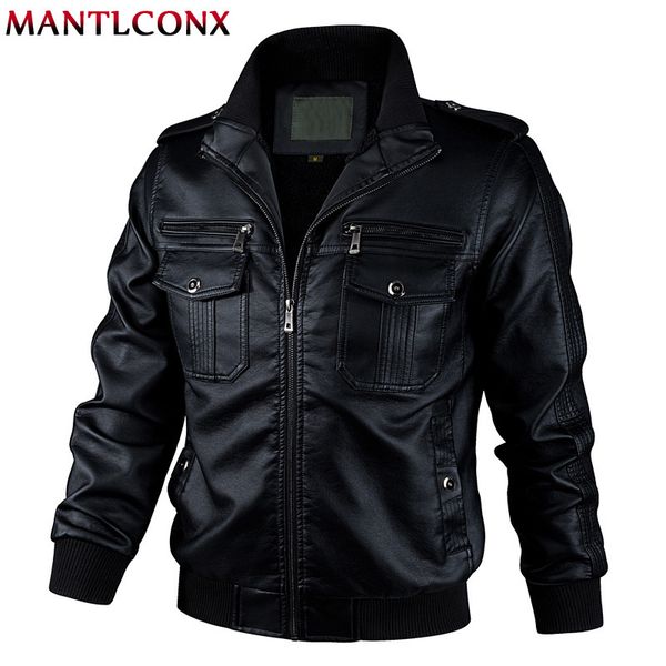 men's leather faux mantlconx autumn spring motorcycle jacket men windbreaker fashion pu jackets male outwear warm 5xl 6xl 230324, Black
men's leather faux mantlconx autumn spring motorcycle jacket men windbreaker fashion pu jackets male outwear warm 5xl 6xl 230324, Black