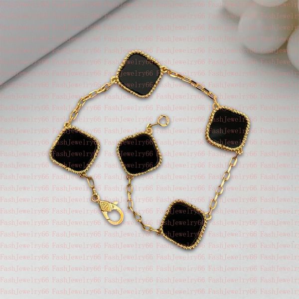 2023 classic 4/four leaf clover charm bracelets bangle chain 18k gold agate shell mother-of-pearl for women&girl wedding mother' day je, Black
2023 classic 4/four leaf clover charm bracelets bangle chain 18k gold agate shell mother-of-pearl for women&girl wedding mother' day je, Black