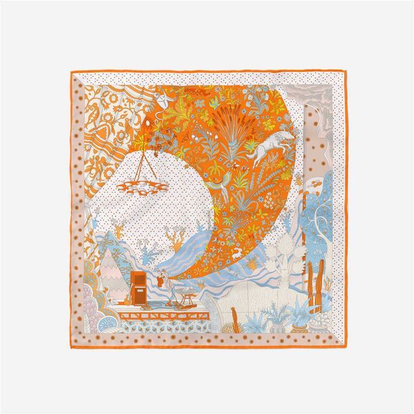 sarongs twill silk scarf woman fashion painting square scarves wraps bandana small hijab silk foulards tie headband neckerchief 53cm p230323, Blue;gray
sarongs twill silk scarf woman fashion painting square scarves wraps bandana small hijab silk foulards tie headband neckerchief 53cm p230323, Blue;gray