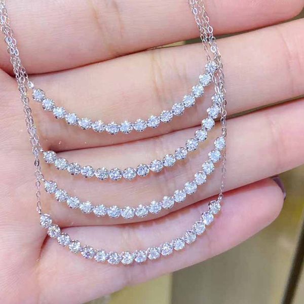 trendy chocker necklace aaaaa zircon white gold chains filled engagement wedding pendants necklaces for women bridal promise jewelry, Silver
trendy chocker necklace aaaaa zircon white gold chains filled engagement wedding pendants necklaces for women bridal promise jewelry, Silver