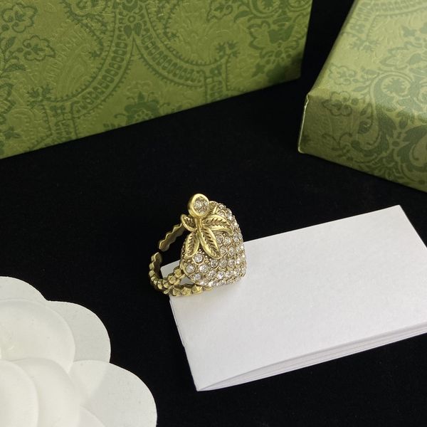 strawberry luxury design ring letter gold plated material rings fashion jewelry supply, Silver
strawberry luxury design ring letter gold plated material rings fashion jewelry supply, Silver