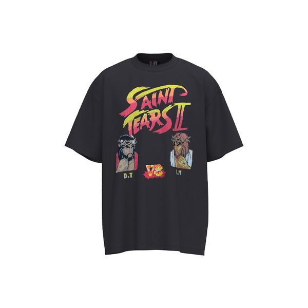 street fighter saint michael x denim tears ii vintage t-shirt plus size men t-shirts men oversized streetwear tee women tees skatewear short, White;black
street fighter saint michael x denim tears ii vintage t-shirt plus size men t-shirts men oversized streetwear tee women tees skatewear short, White;black