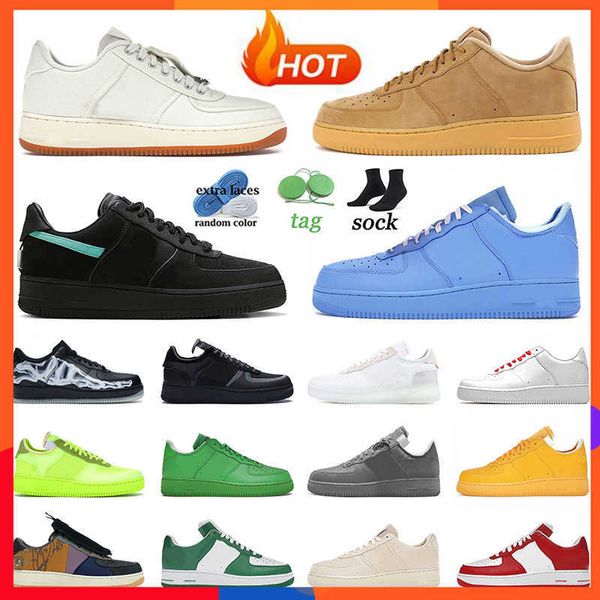 2023 designer tiffany and co af1 sneakers running shoes airforce 1 travis scotts wheat offs white af1 mca skeleton black classic triple whit
2023 designer tiffany and co af1 sneakers running shoes airforce 1 travis scotts wheat offs white af1 mca skeleton black classic triple whit