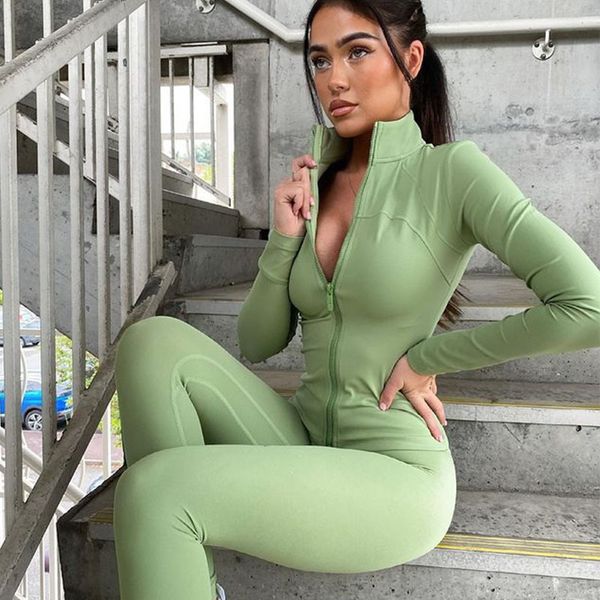 active sets yoga outfit 's tracksuit set female clothing seamless sport gym suit wear running leggings long sleeve shirts fitness sport
active sets yoga outfit 's tracksuit set female clothing seamless sport gym suit wear running leggings long sleeve shirts fitness sport