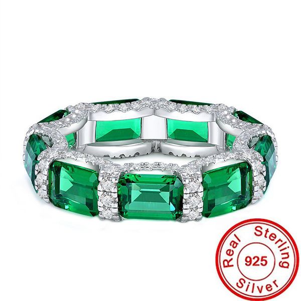 lovers emerald diamond ring 100% real 925 sterling silver party wedding band rings for women bridal promise engagement jewelry, Slivery;golden
lovers emerald diamond ring 100% real 925 sterling silver party wedding band rings for women bridal promise engagement jewelry, Slivery;golden
