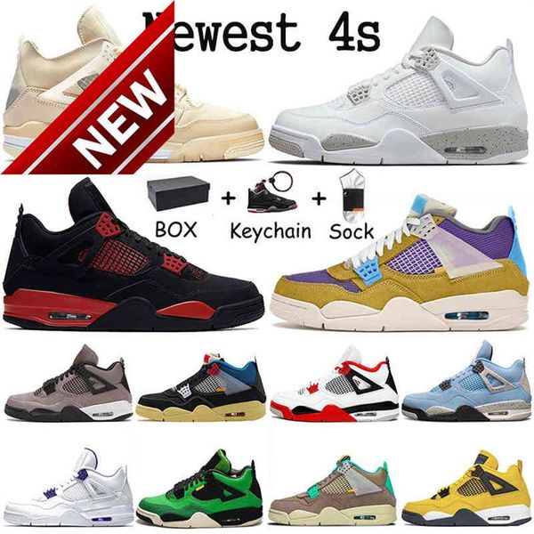 2022 with box jorden jumpman 4 4s mens women basketball shoes off black cat red thunder unions desert moss taupe haze white sail o2830
2022 with box jorden jumpman 4 4s mens women basketball shoes off black cat red thunder unions desert moss taupe haze white sail o2830