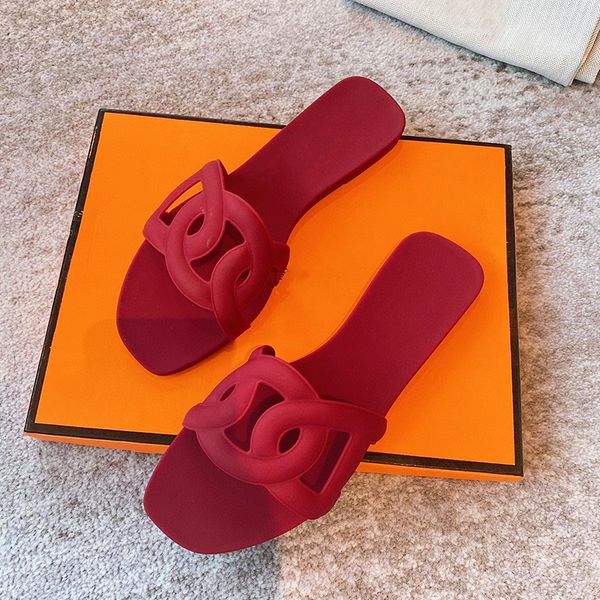designer leather ladies sandals summer flat shoes sandal women chain slides fashion beach women slippers leisure women's slippers outdo, Black
designer leather ladies sandals summer flat shoes sandal women chain slides fashion beach women slippers leisure women's slippers outdo, Black