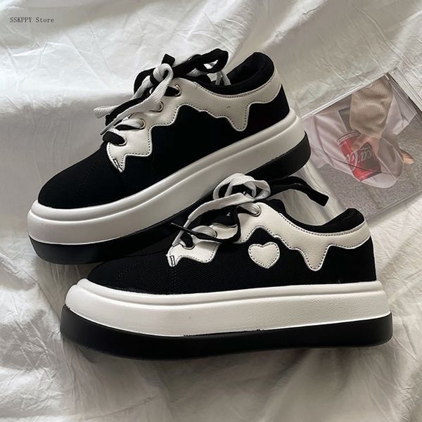 dress shoes autumn patchwork sneakers ladies casual heart zapatillas mujer fashion black canvas zapatos de mujer 230324
dress shoes autumn patchwork sneakers ladies casual heart zapatillas mujer fashion black canvas zapatos de mujer 230324