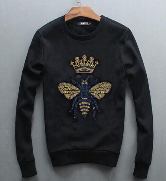 fashion designer brand clothing men039s pullovers luxury men hoodie fall winter rhinestones sweatshirts6197653, Black
fashion designer brand clothing men039s pullovers luxury men hoodie fall winter rhinestones sweatshirts6197653, Black