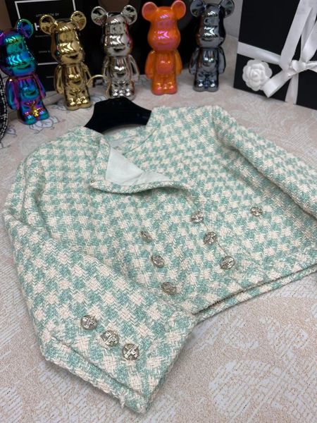 chan new 2023 spring women's brand jacket ootd fashion grade autumn winter classic chains logo tweed coat leisure spring coats cardigan, Black;brown
chan new 2023 spring women's brand jacket ootd fashion grade autumn winter classic chains logo tweed coat leisure spring coats cardigan, Black;brown