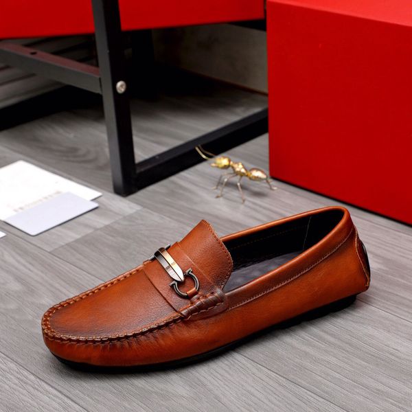 2023 men formal office dress shoes genuine leather business casual flats mens brand breathable loafers size 38-44, Black
2023 men formal office dress shoes genuine leather business casual flats mens brand breathable loafers size 38-44, Black