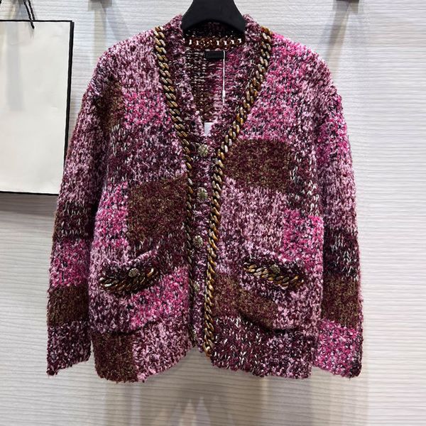 women's knits tees 2023 vintage wool pink cardigan fashion runway single breasted vneck loose jacket coat casual chic women high end cl, White
women's knits tees 2023 vintage wool pink cardigan fashion runway single breasted vneck loose jacket coat casual chic women high end cl, White
