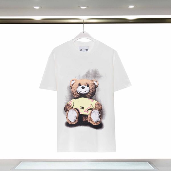 fashion designers men's tshirt womens cotton and bear t shirt short sleeve and crew neck tees ladies streetwear t-shirts, White;black
fashion designers men's tshirt womens cotton and bear t shirt short sleeve and crew neck tees ladies streetwear t-shirts, White;black