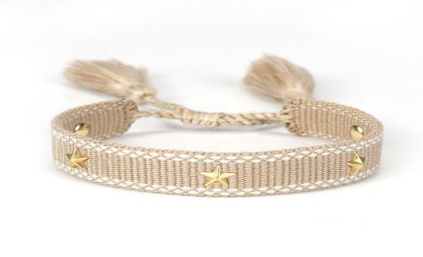 women adjustable braided tassel bracelet handmade golden pentagram polyester bracelets for girls vintage fashion jewelry gifts3691465, Golden;silver
women adjustable braided tassel bracelet handmade golden pentagram polyester bracelets for girls vintage fashion jewelry gifts3691465, Golden;silver