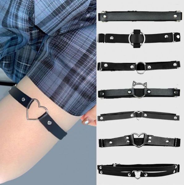 thigh garter costumes adjustable elastic pu leather leg ring belts punk gothic rave party club wearing multicolor, Black
thigh garter costumes adjustable elastic pu leather leg ring belts punk gothic rave party club wearing multicolor, Black