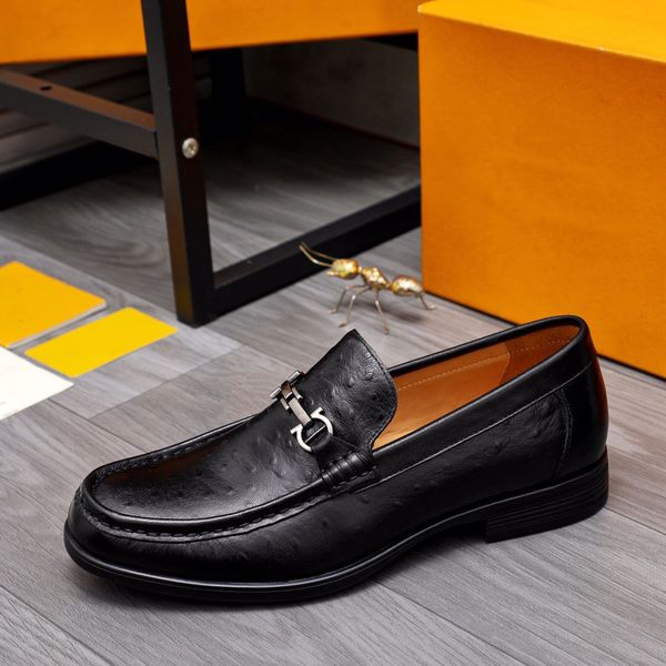 2023 men dress shoes casual genuine leather designer office flats male brand slip on casual loafers footwear size 38-44, Black
2023 men dress shoes casual genuine leather designer office flats male brand slip on casual loafers footwear size 38-44, Black