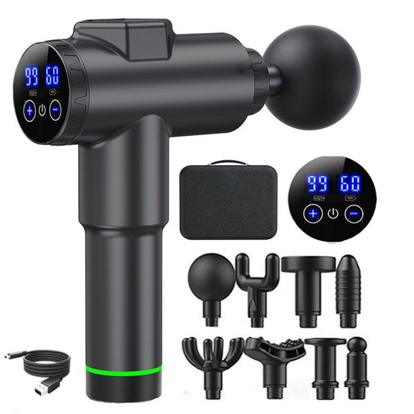 full body massager drop massage gun deep high frequency muscle massage relaxation electric shock lcd display 99gear profession fascia gun 23
full body massager drop massage gun deep high frequency muscle massage relaxation electric shock lcd display 99gear profession fascia gun 23