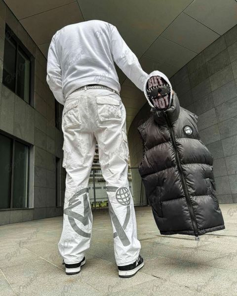 men's pants american gothic printed overalls men y2k street hip-hop fashion straight pants harajuku style casual loose joker pants 2303, Black
men's pants american gothic printed overalls men y2k street hip-hop fashion straight pants harajuku style casual loose joker pants 2303, Black