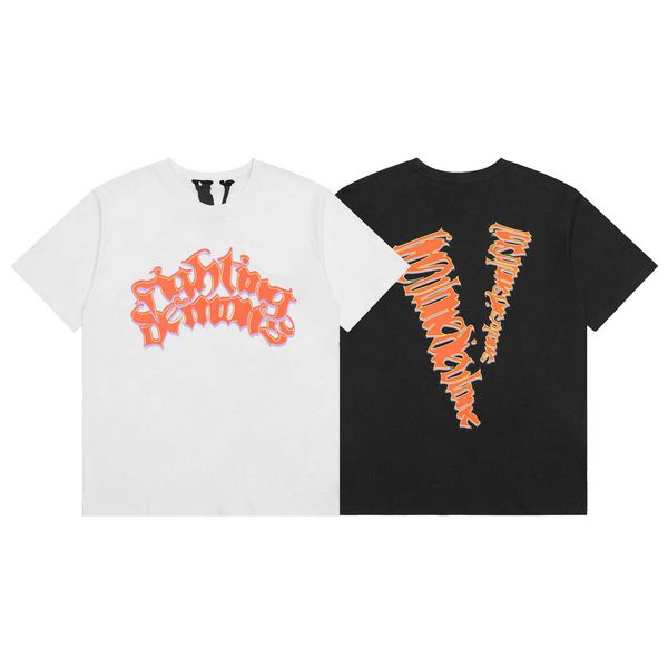 summer 23vlone high street fashion letters personalized print t-shirt underlay, White
summer 23vlone high street fashion letters personalized print t-shirt underlay, White