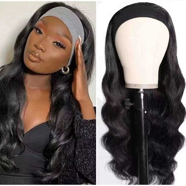 new fashion wig female long hair scarf hair band wig long curly hair chemical fiber wig headcover230323, Black
new fashion wig female long hair scarf hair band wig long curly hair chemical fiber wig headcover230323, Black
