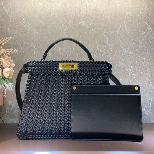 weave handbags purse tote bag women shoulder bags genuine leather square rotary lock removable wide strap removable pocket gold hardware
weave handbags purse tote bag women shoulder bags genuine leather square rotary lock removable wide strap removable pocket gold hardware