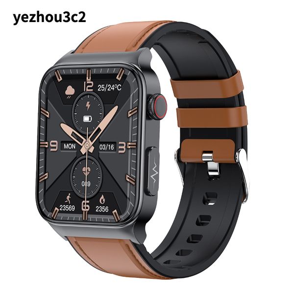 E500 YEZHOU2 big screen English smart watch mobile connect with IOS 1.83 inch Non-Invasive Watch ECG Ppg Body Temperature Blood Oxygen
E500 YEZHOU2 big screen English smart watch mobile connect with IOS 1.83 inch Non-Invasive Watch ECG Ppg Body Temperature Blood Oxygen