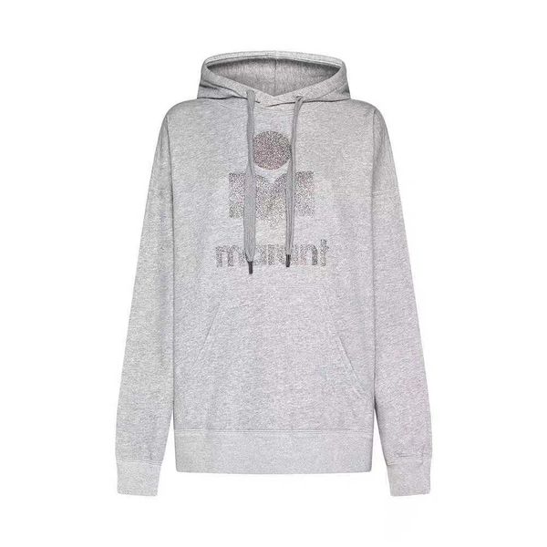 2023ss isabel marant designer cotton fashion classic sweatshirt new is letter glitter print pullover hooded sweatshirts women loose long sle, Black
2023ss isabel marant designer cotton fashion classic sweatshirt new is letter glitter print pullover hooded sweatshirts women loose long sle, Black