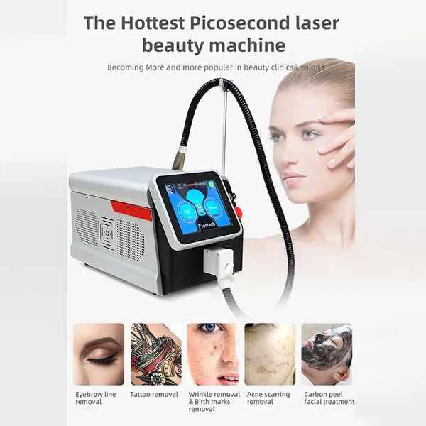 professional carbon peel laser switched laser tattoo removal machine home beauty instrument