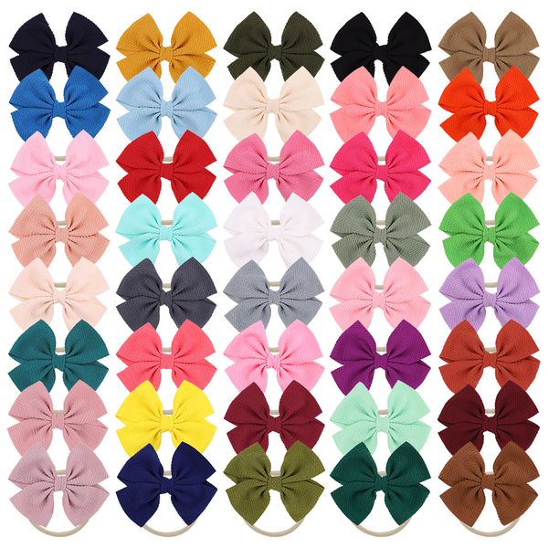 bowknot hair band girls hairbands soft traceless ribbon fashion hair bows party headwear kids head hair accessories hair ties 40 colors, Slivery;white
bowknot hair band girls hairbands soft traceless ribbon fashion hair bows party headwear kids head hair accessories hair ties 40 colors, Slivery;white