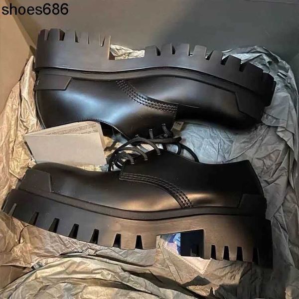 balencigas derby shoes men's round toe lace up spring and autumn new large head casual real leather shoes men's thick heel thick s, Black
balencigas derby shoes men's round toe lace up spring and autumn new large head casual real leather shoes men's thick heel thick s, Black