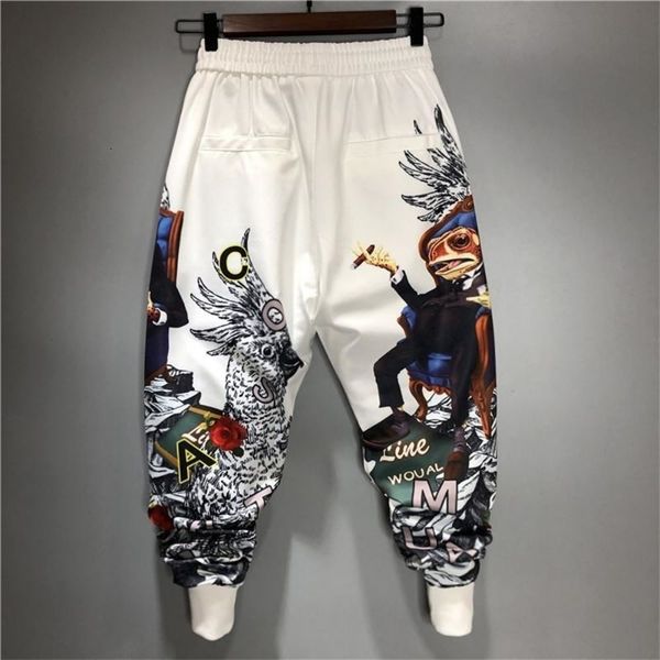 men's pants fashion men harem joggers patchwork elastic drawstring street hip hop printed japanese streetwear harajuku l230323, Black
men's pants fashion men harem joggers patchwork elastic drawstring street hip hop printed japanese streetwear harajuku l230323, Black