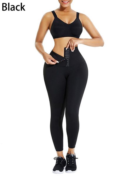 high waist corset leggings for women waist trainer tummy control yoga pants with adjustable waist belt compression slimming pants, Black
high waist corset leggings for women waist trainer tummy control yoga pants with adjustable waist belt compression slimming pants, Black